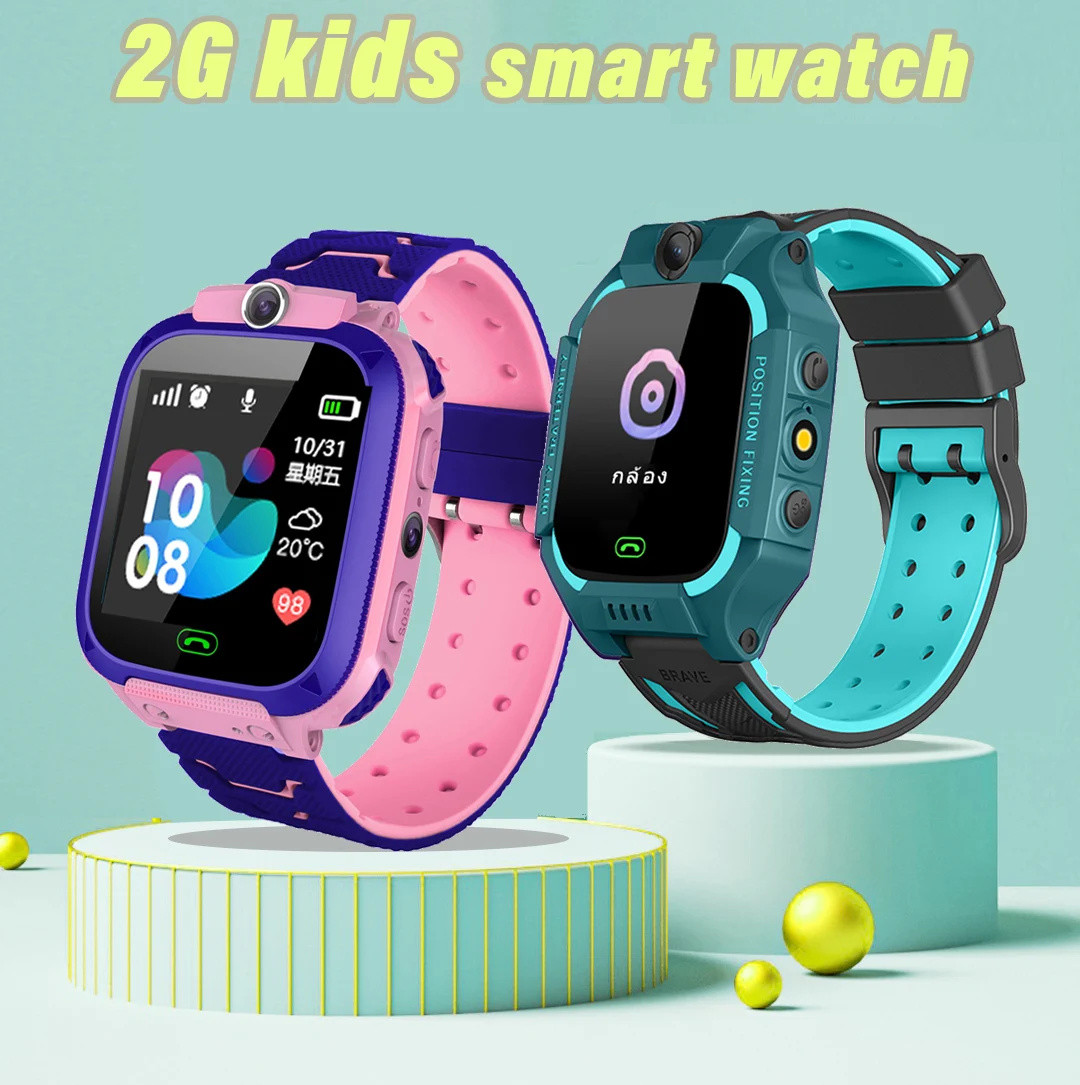 Smartwatch Watches For Kid Boy - Q12 Kids Smart Watch 2G SOS