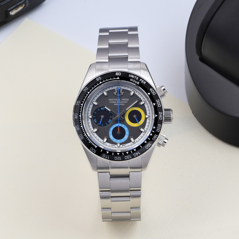 Solar Powered Watch - Tactical Frog Watch Stainless Steel BGW-9