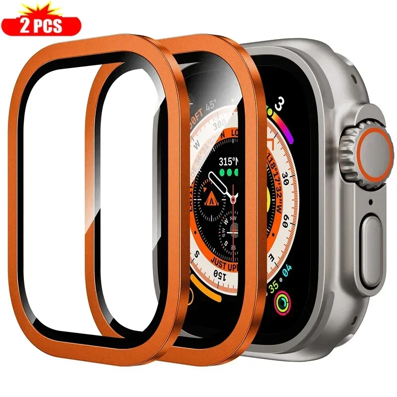 2PCS Titanium Metal Frame for  - Smartwatch Watches For Men review and price