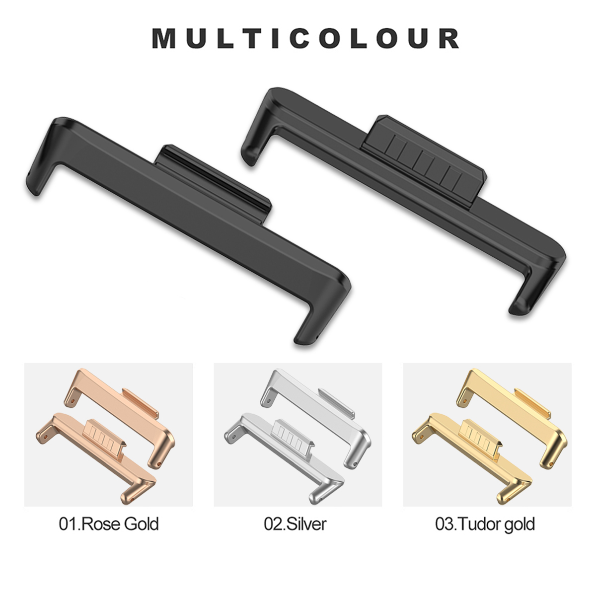 1Pair 12/14/18/20/22mm Metal C - Replacement Watch Bracelet review and price