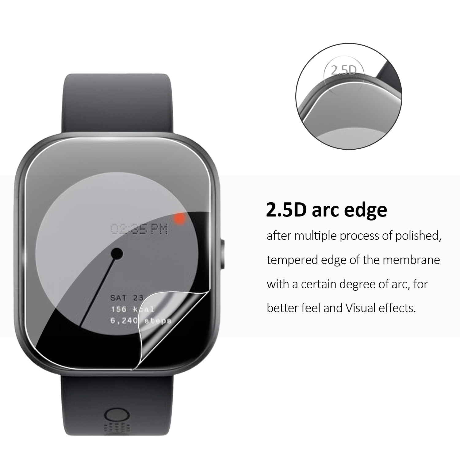 HD Clear TPU Hydraulic Screen  - Watches Not Smartwatch review and price