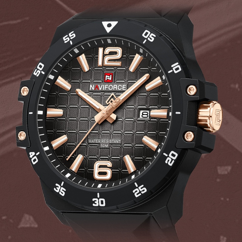 New Style NAVIFORCE Men's Fash - Silicone Sport Band review and price