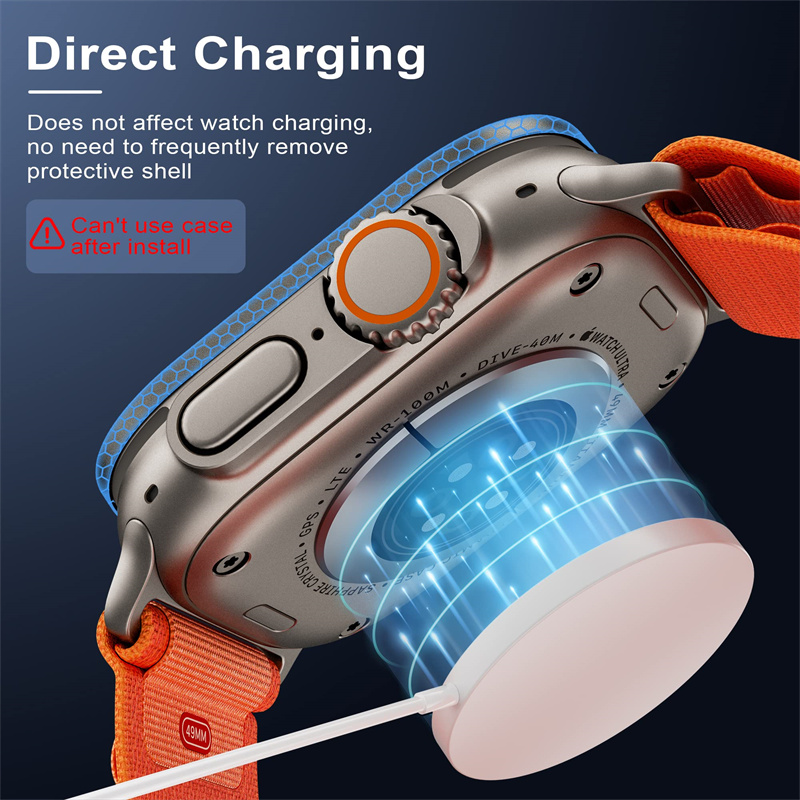 Tempered Glass for Apple Watch - Smartwatch Watches For Men review and price