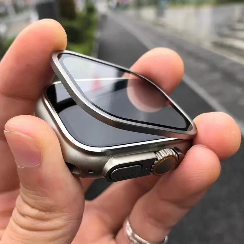 Tempered Glass for Apple Watch - Smartwatch Watches For Men review and price