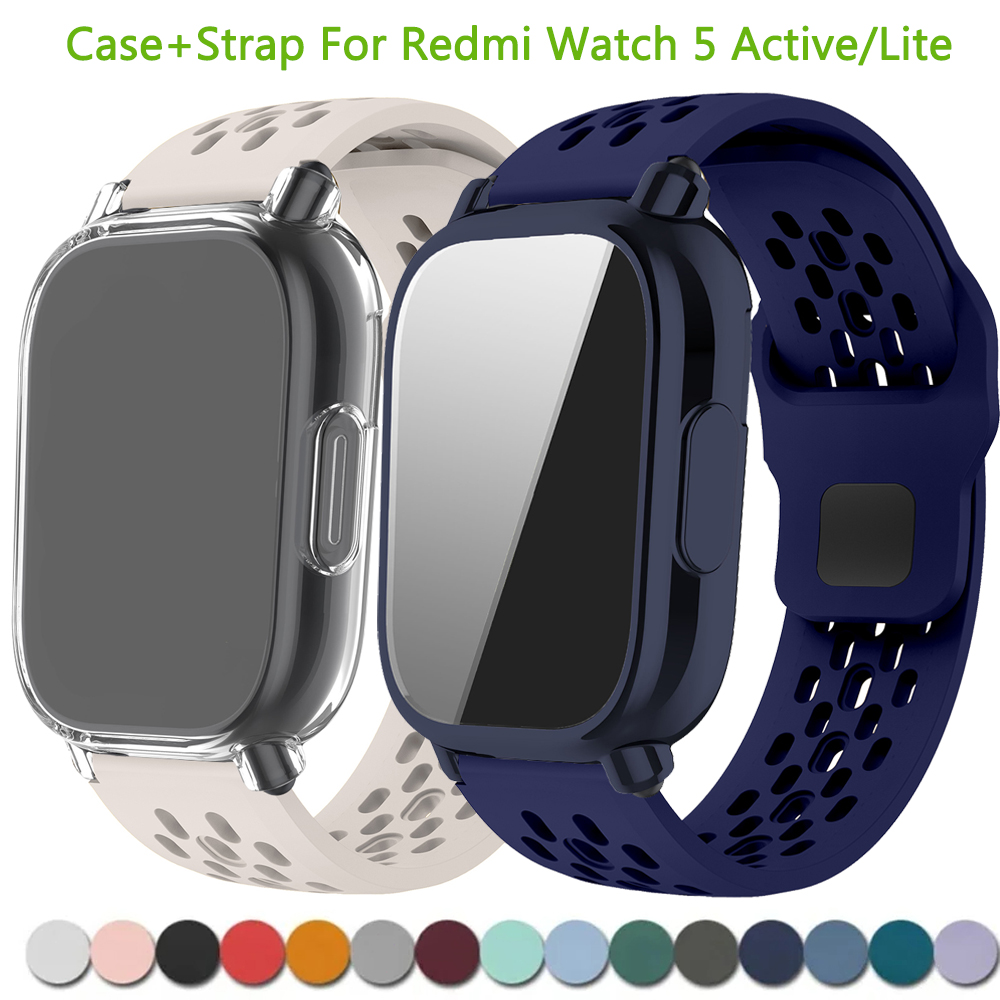Case+Silicone Strap For Xiaomi - Silicone Sport Band review and price