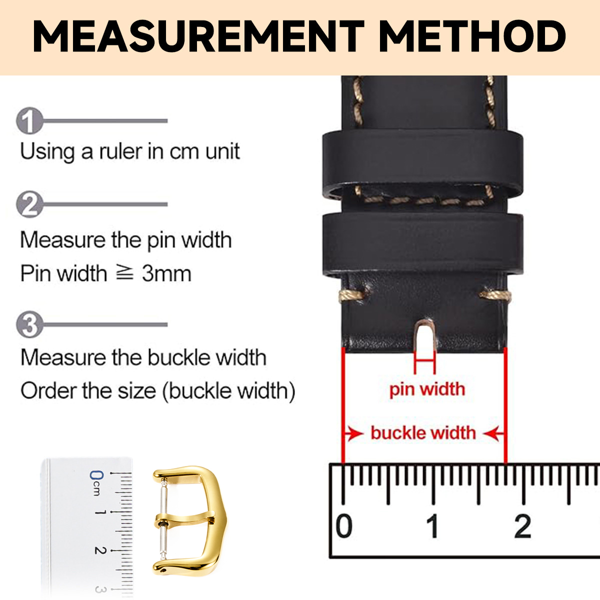 Stainless Steel Buckle 12mm 14 - Replacement Watch Bracelet review and price