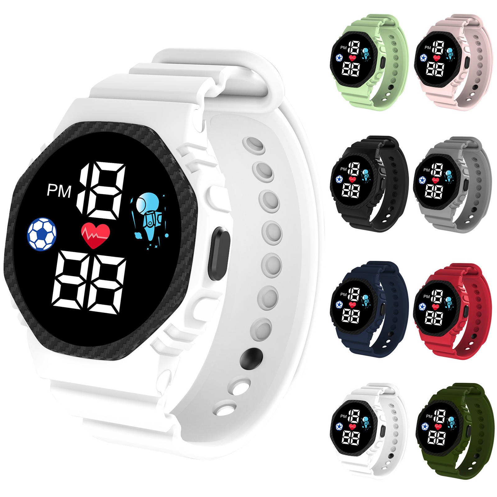 Multi-color Smart Watch For Ki - Smartwatch Digital Watches For Boys review and price