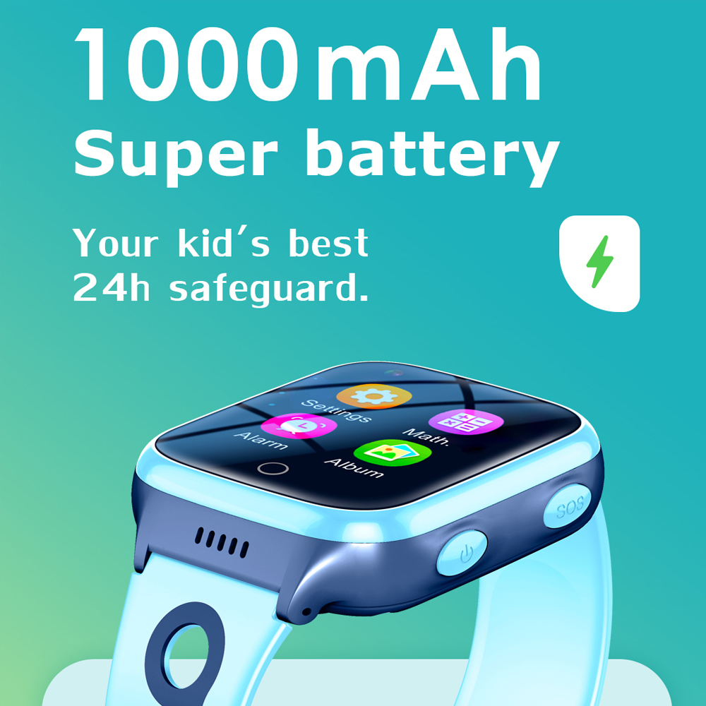 Hot 4G Kids Smartwatch 1000 Ma - Smartwatch Digital Watches For Boys review and price