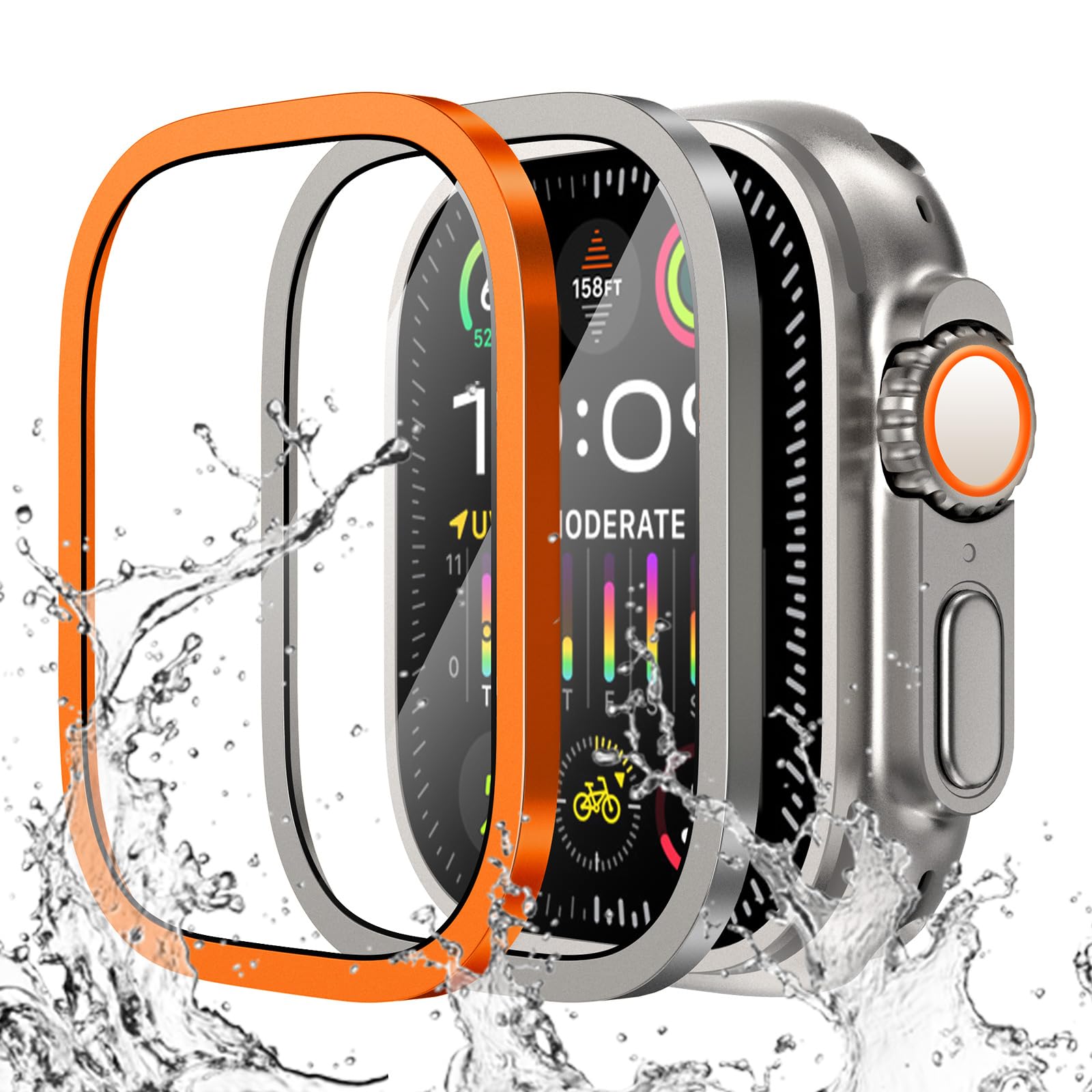 Tempered Glass for Apple Watch - Smartwatch Watches For Men review and price