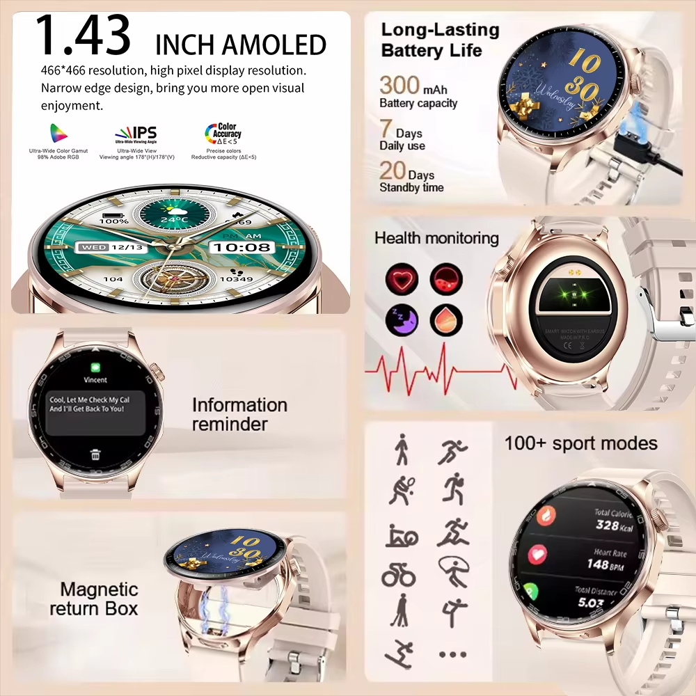 DAORKOW Smartwatch T98 Bluetoo - Smartwatch Noise Watches review and price