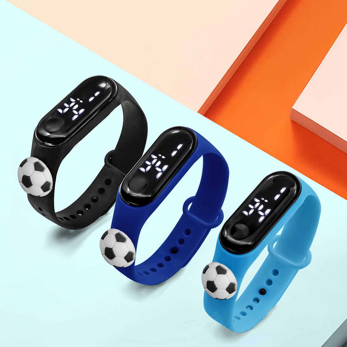 Hot Sale 3PCS Student Smartwat - Smartwatch Digital Watches For Boys review and price