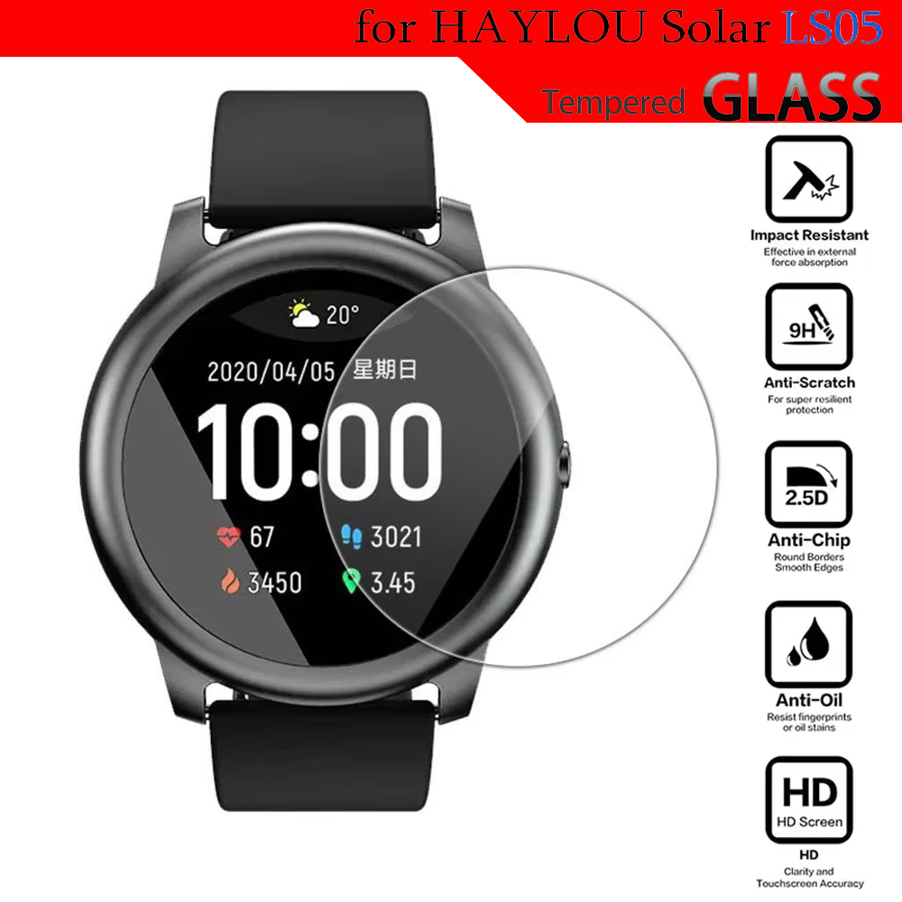 Tempered Glass For HayLou Sola - Solar Powered Watch review and price