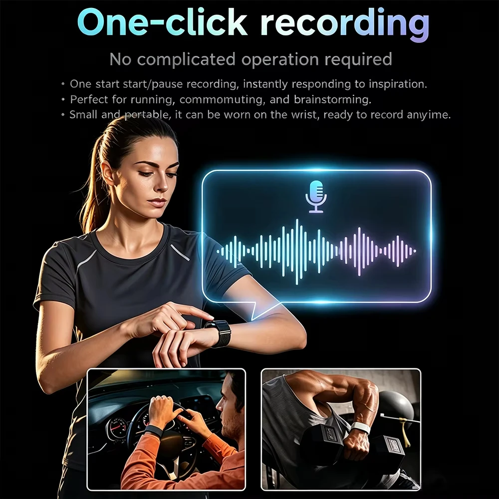 LIGE AI Voice Recorder Watch A - Smartwatch Noise Watches review and price