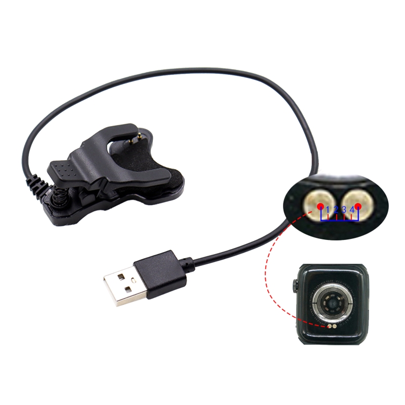 USB 2Pin 3/4mm Charger Cable f - Watch X7 review and price