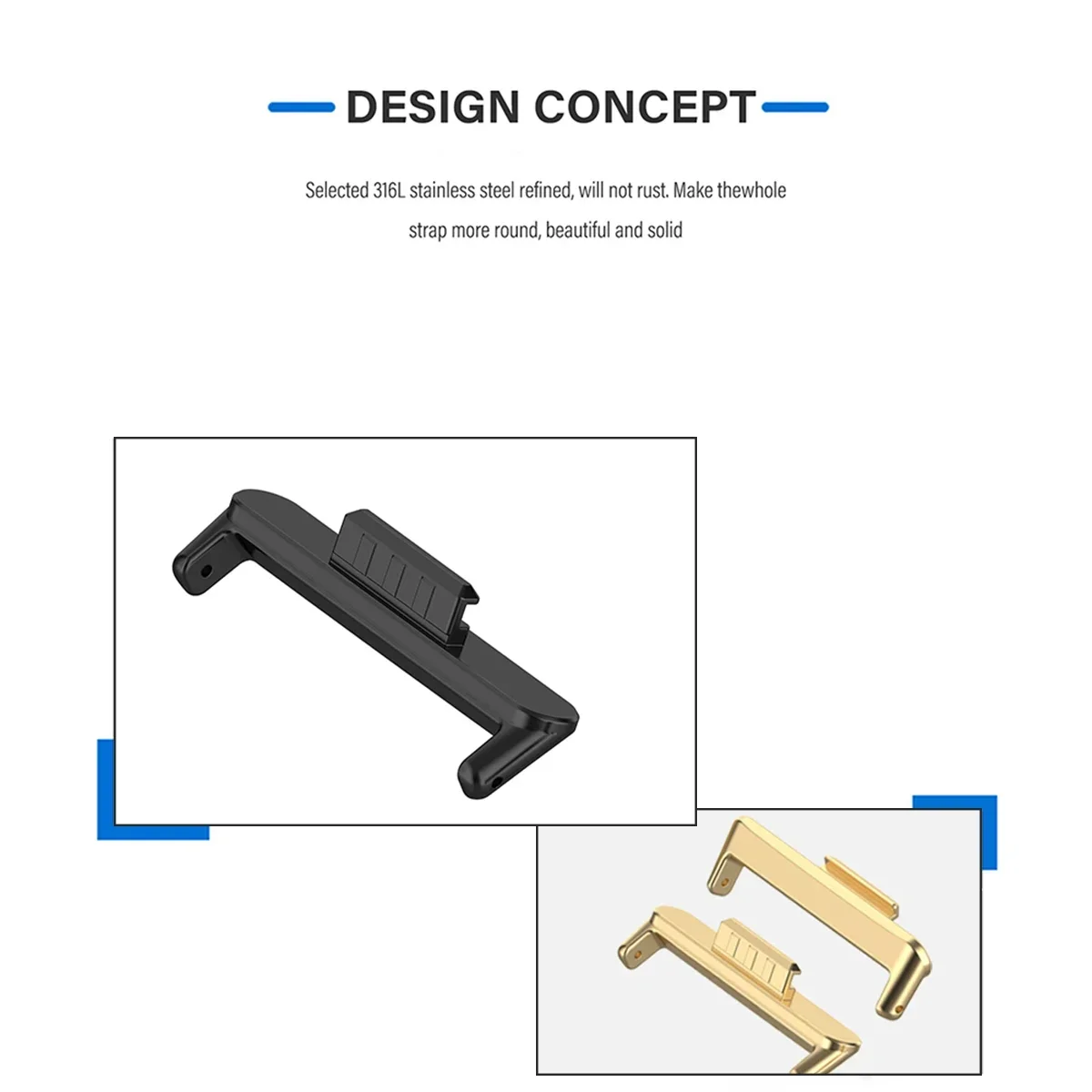 20mm 22mm 1Pair Adapter for Hu - Replacement Watch Bracelet review and price