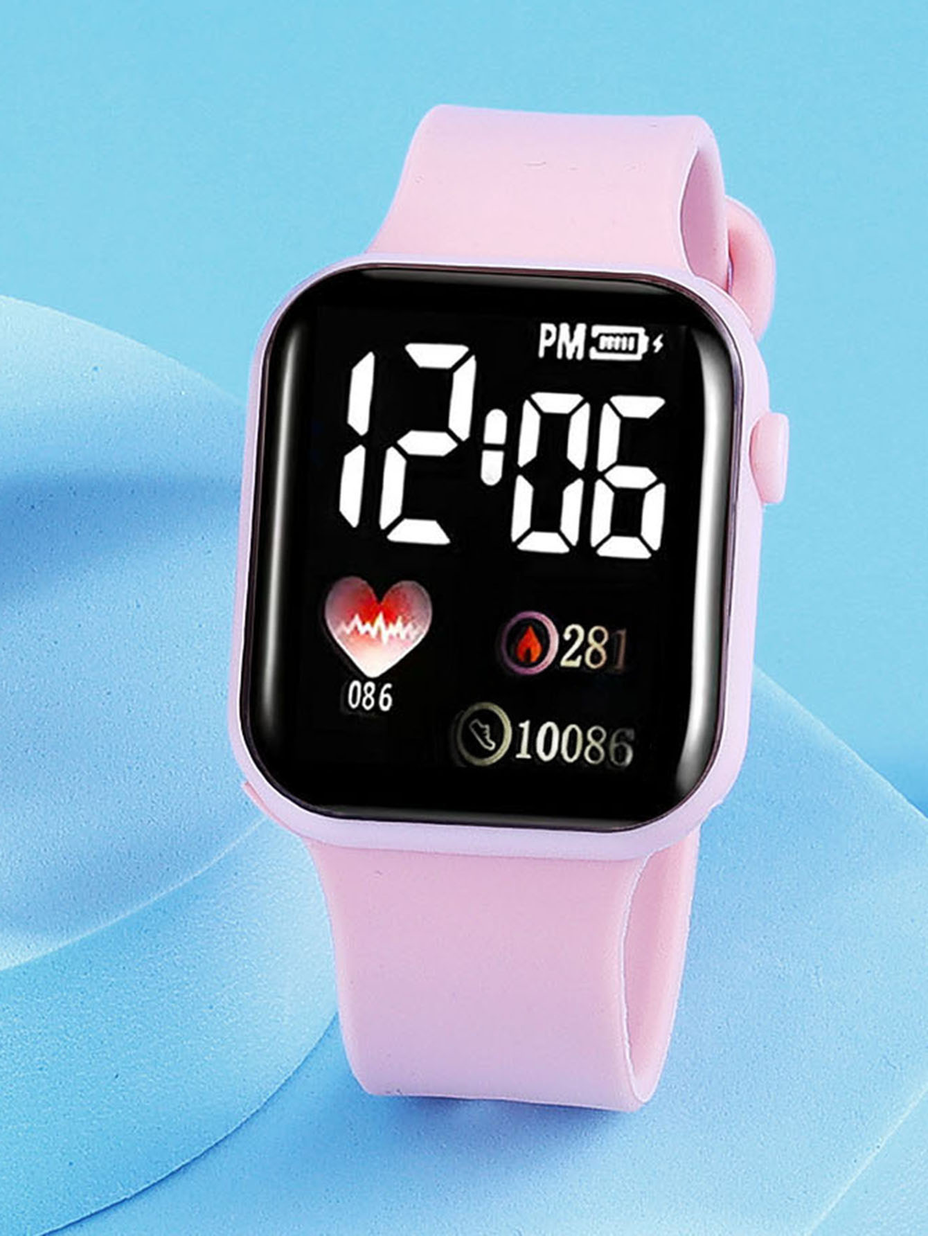 LED Silicone Square Electronic - Watches Not Smartwatch review and price