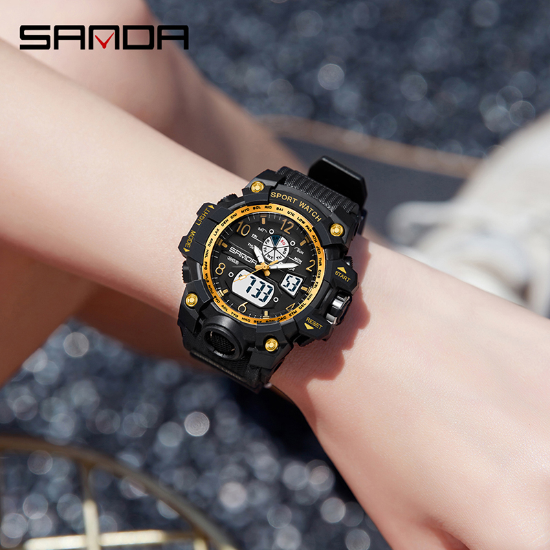 Fashion Sanda Brand Youth Mili - Solar Powered Watch review and price
