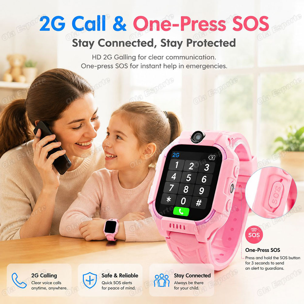 2026 New 5G Kids GPS Smart Wat - Smartwatch Watches For Kid Boy review and price
