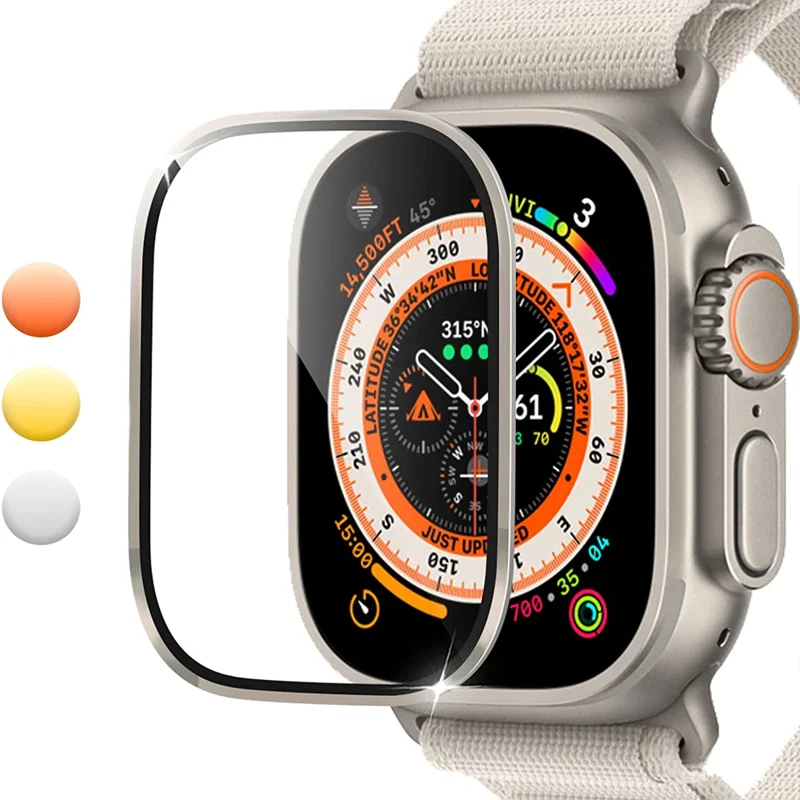 Tempered Glass Film for Apple  - Smartwatch Watches For Men review and price