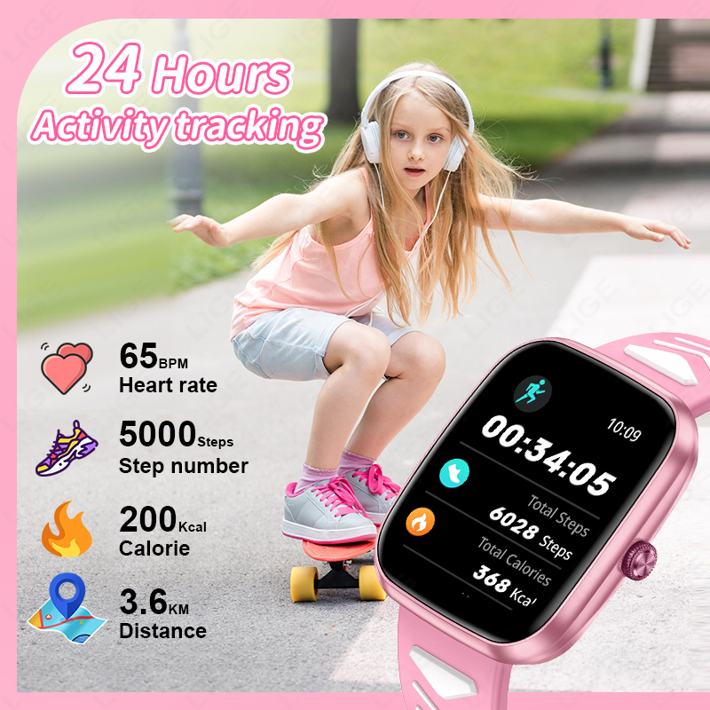 LIGE New 1.75 Inch Bluetooth C - Smartwatch Digital Watches For Boys review and price