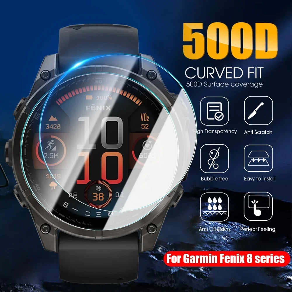 1/5pcs 9H HD Tempered Glass fo - Solar Powered Watch review and price