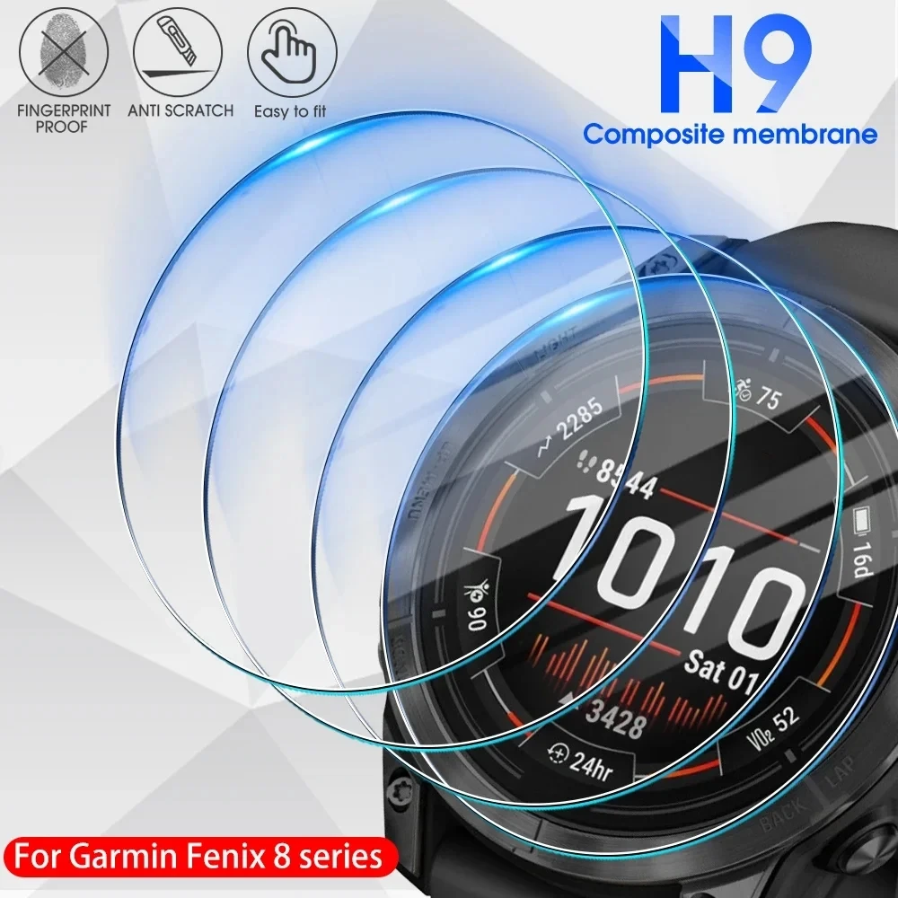 1/5pcs 9H HD Tempered Glass fo - Solar Powered Watch review and price