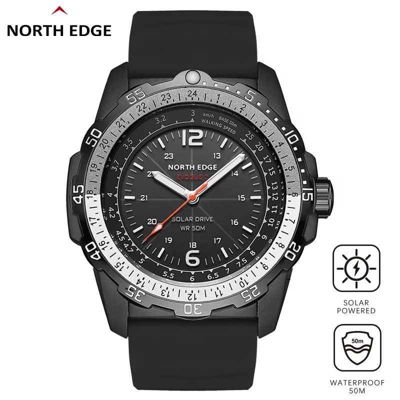 NORTH EDGE EVOQUE 2 Men Digita - Solar Powered Watch review and price