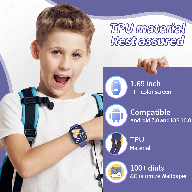 Lige Children Smart Watch Wome - Smartwatch Digital Watches For Boys review and price