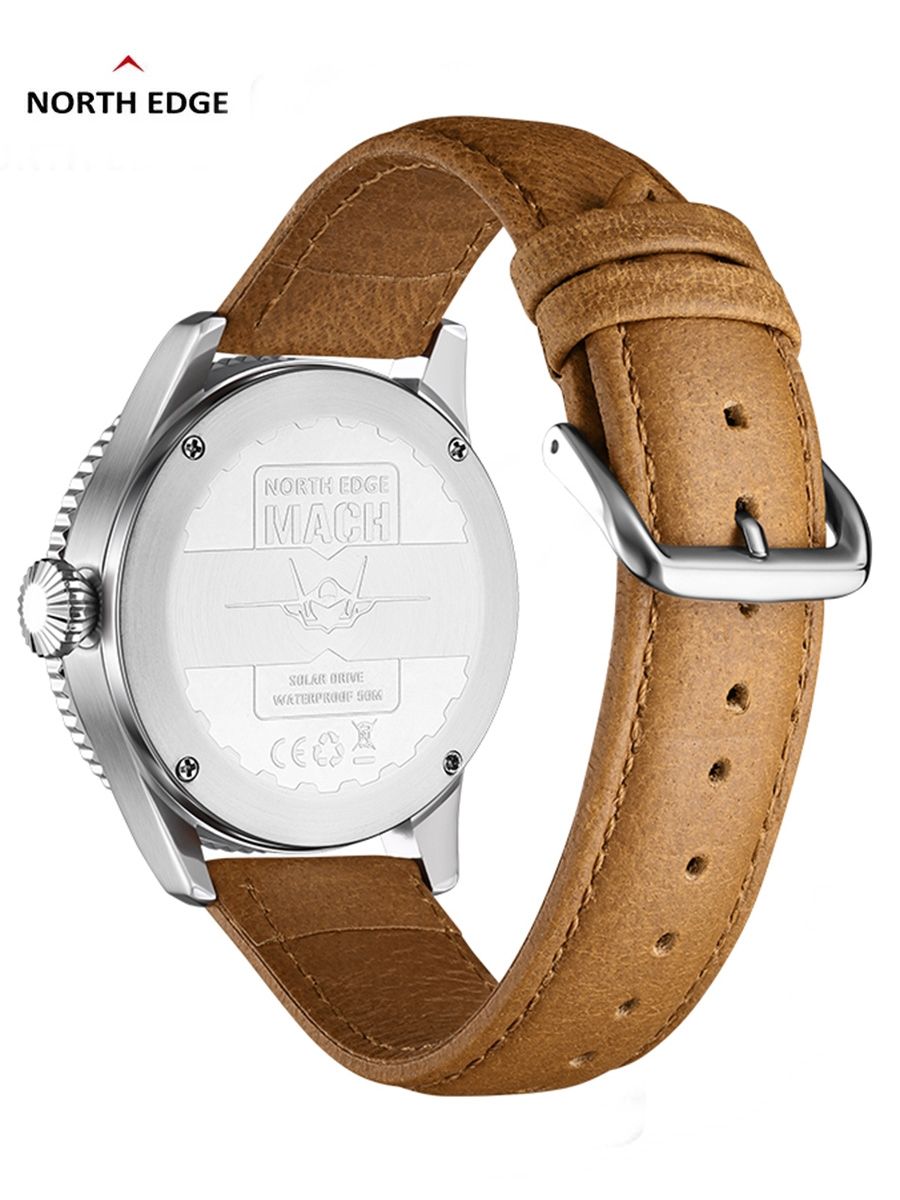 NORTH EDGE 2024 MACH Solar Pow - Solar Powered Watch review and price