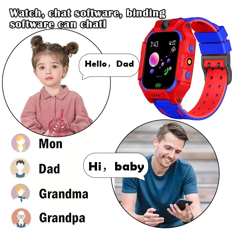 Lenov HOT 5G Children Camera S - Smartwatch Watches For Kid Boy review and price