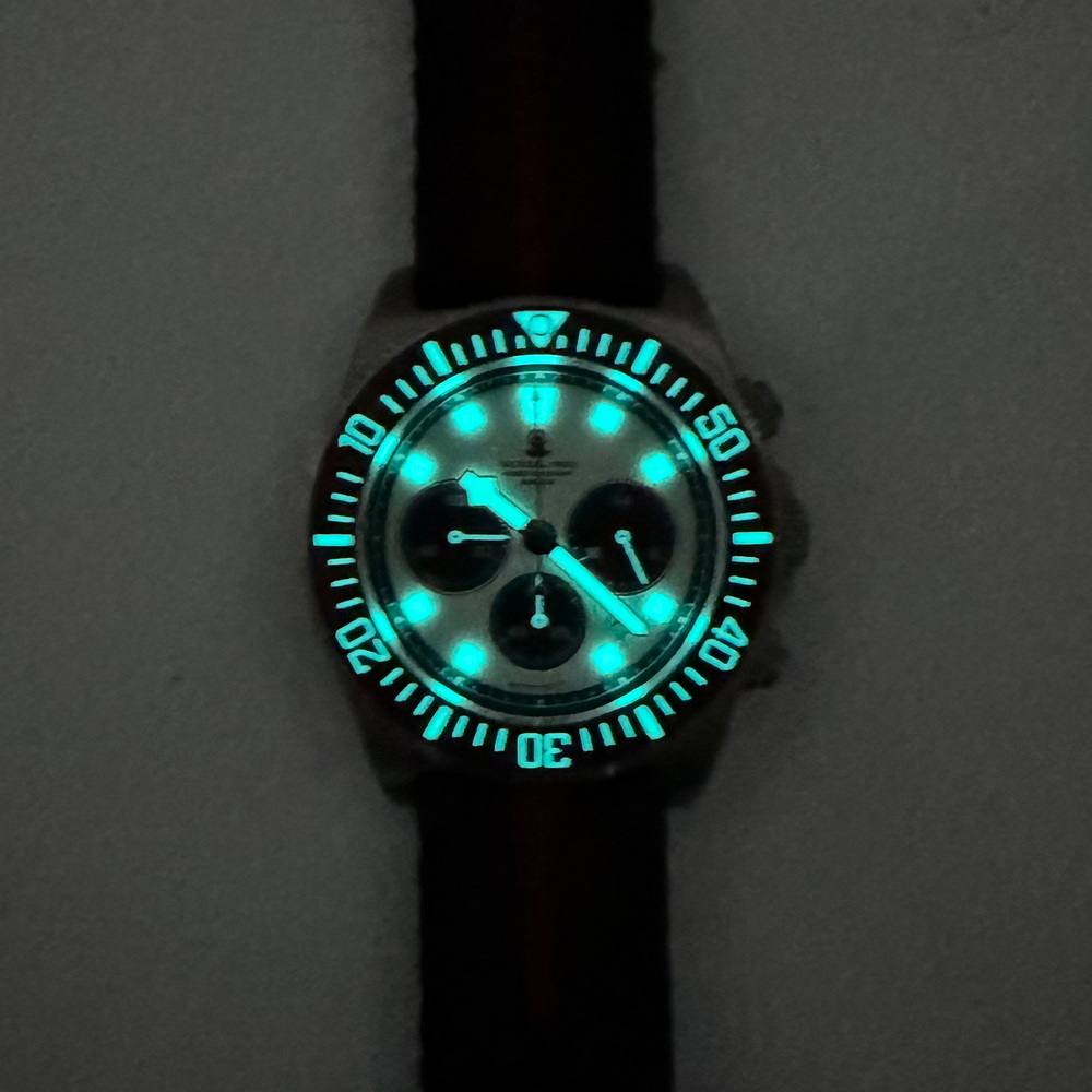 Tactical Frog Men Chronograph  - Solar Powered Watch review and price